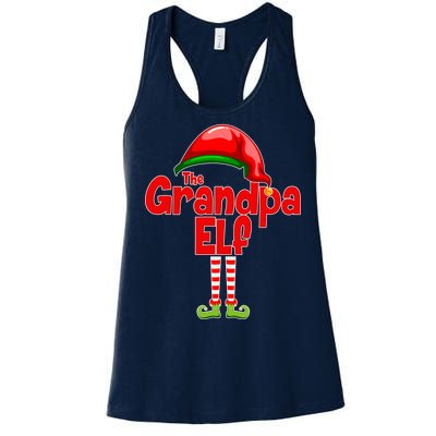 The Grandpa Elf Women's Racerback Tank