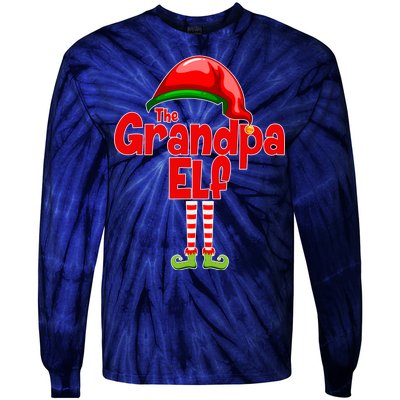 The Grandpa Elf Tie-Dye Long Sleeve Shirt