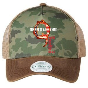 The Great Awakening Qanon Where We Go One We Go All Legacy Tie Dye Trucker Hat