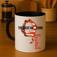 The Great Awakening Qanon Where We Go One We Go All Mug