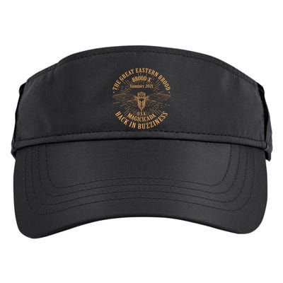 The Great Eastern Brood X Summer 2021 Magicicada Back In Buzziness Adult Drive Performance Visor