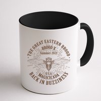 The Great Eastern Brood X Summer 2021 Magicicada Back In Buzziness Mug