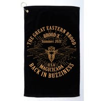 The Great Eastern Brood X Summer 2021 Magicicada Back In Buzziness Golf Towel
