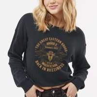 The Great Eastern Brood X Summer 2021 Magicicada Back In Buzziness Cropped Pullover Crew