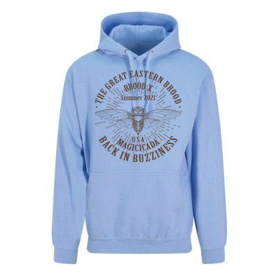 The Great Eastern Brood X Summer 2021 Magicicada Back In Buzziness Unisex Surf Hoodie