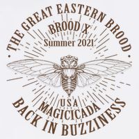 The Great Eastern Brood X Summer 2021 Magicicada Back In Buzziness Garment-Dyed Sweatshirt