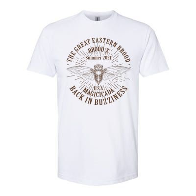 The Great Eastern Brood X Summer 2021 Magicicada Back In Buzziness Softstyle CVC T-Shirt