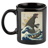 The Great Monster Of Kanagawa 11oz C Handle Ceramic Mug