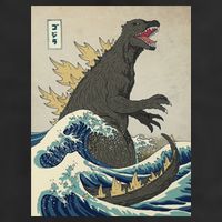 The Great Monster Of Kanagawa 11oz C Handle Ceramic Mug