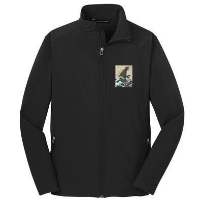 The Great Monster Of Kanagawa Core Soft Shell Jacket