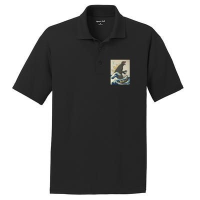 The Great Monster Of Kanagawa PosiCharge RacerMesh Polo