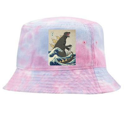 The Great Monster Of Kanagawa Tie-Dyed Bucket Hat