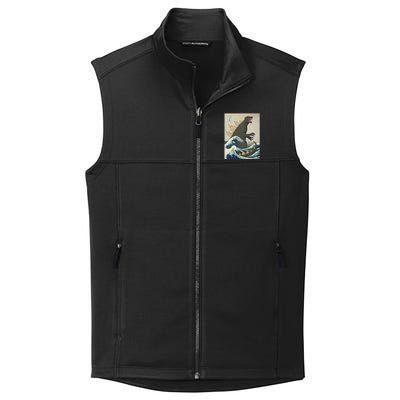 The Great Monster Of Kanagawa Collective Smooth Fleece Vest