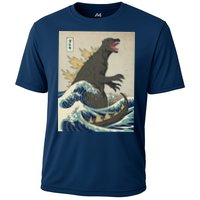 The Great Monster Of Kanagawa Cooling Performance Crew T-Shirt