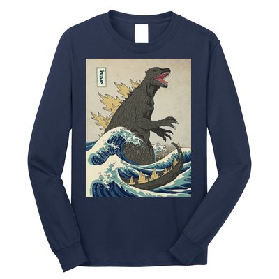 The Great Monster Of Kanagawa Long Sleeve Shirt