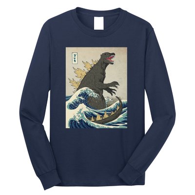 The Great Monster Of Kanagawa Long Sleeve Shirt