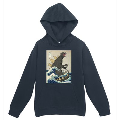 The Great Monster Of Kanagawa Urban Pullover Hoodie