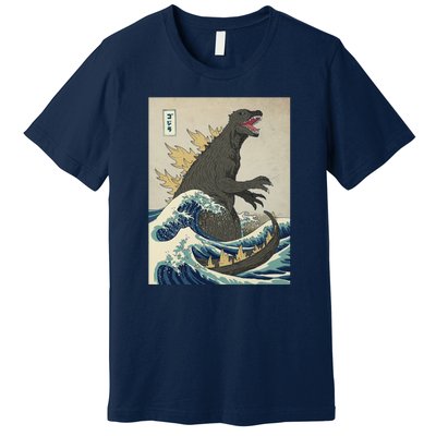 The Great Monster Of Kanagawa Premium T-Shirt