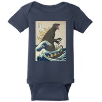 The Great Monster Of Kanagawa Baby Bodysuit