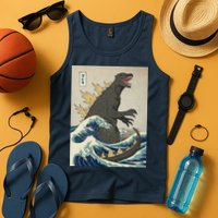 The Great Monster Of Kanagawa Tank Top