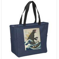 The Great Monster Of Kanagawa Zip Tote Bag