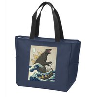 The Great Monster Of Kanagawa Zip Tote Bag