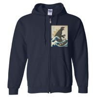 The Great Monster Of Kanagawa Full Zip Hoodie