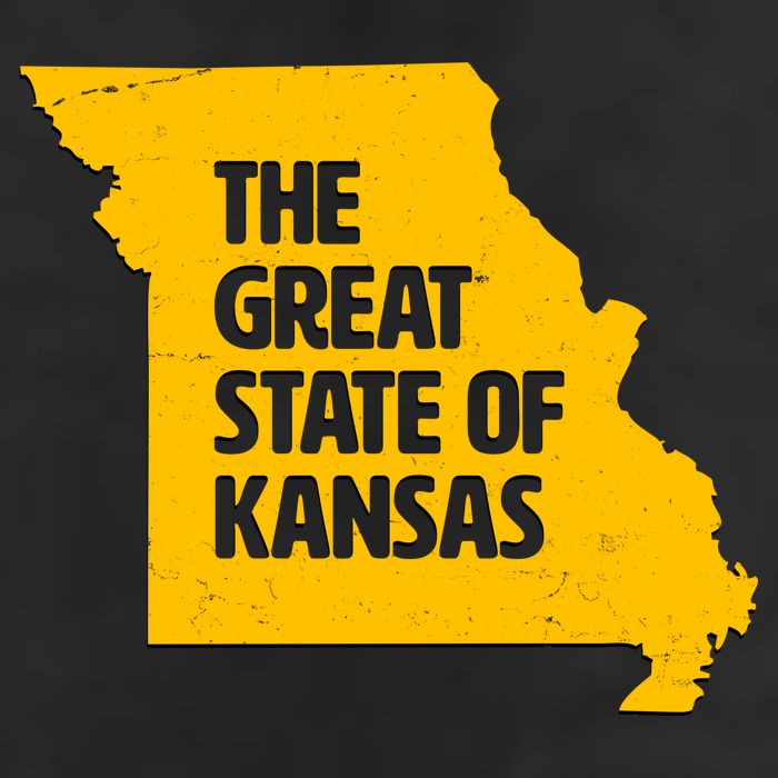 The Great State Of Kansas 7 Panel Mesh Trucker Snapback Hat