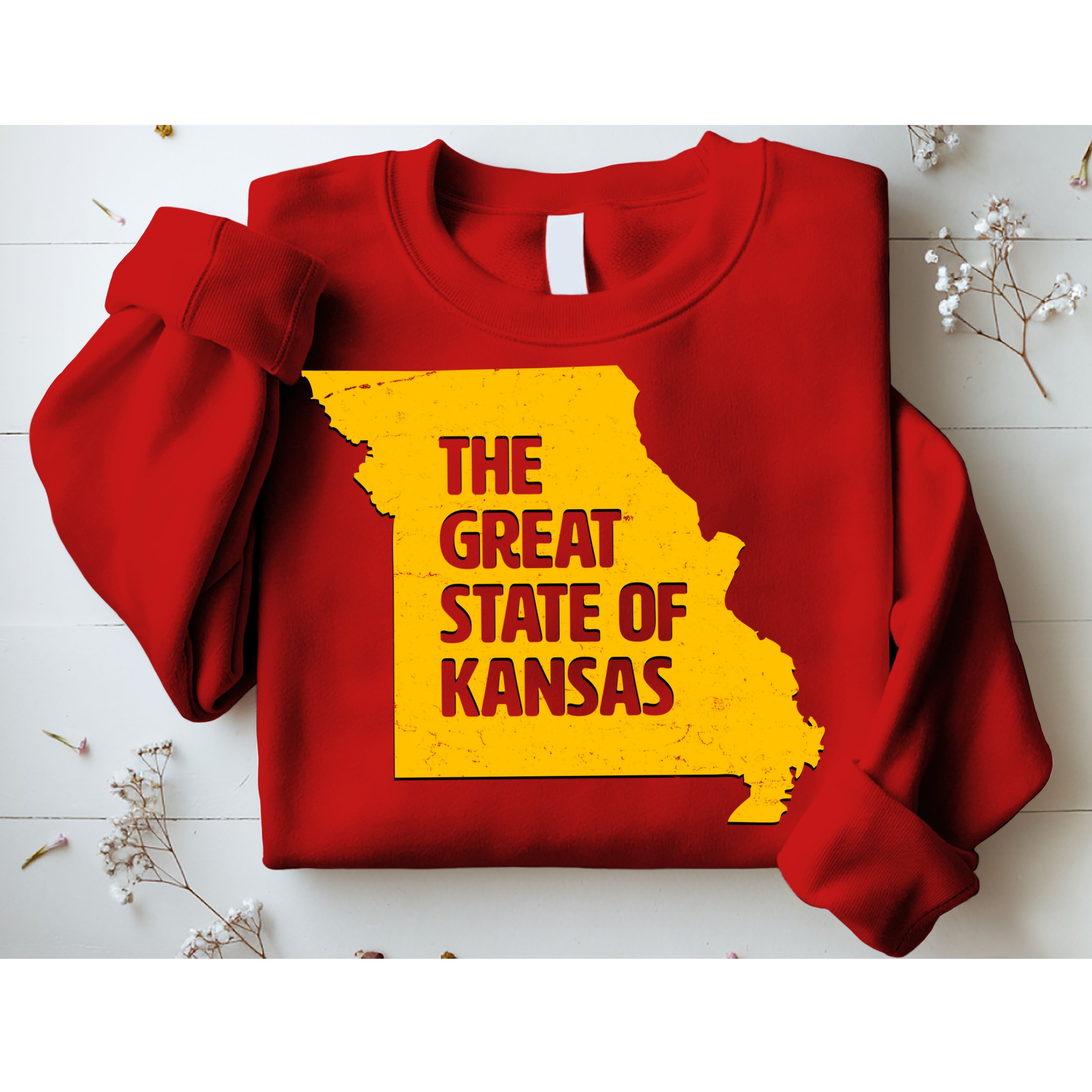 The Great State Of Kansas Sweatshirt
