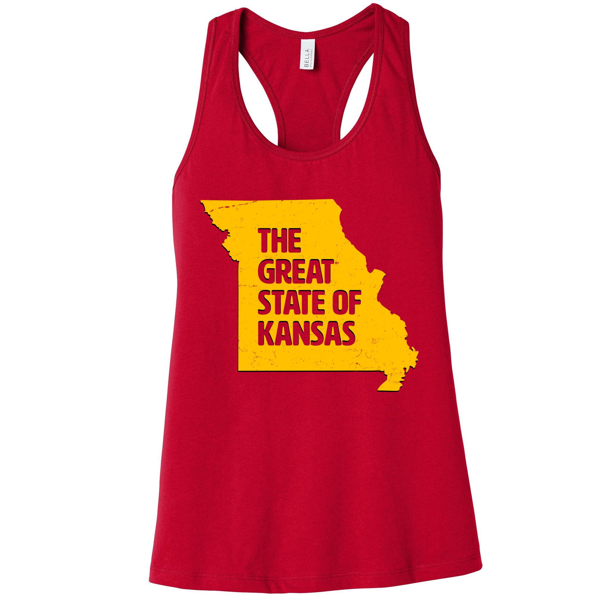 The Great State Of Kansas Womens Tank Top