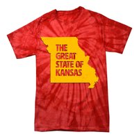 The Great State Of Kansas Tie-Dye T-Shirt