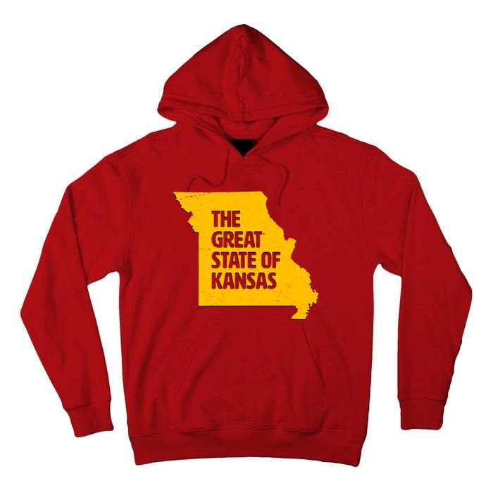 The Great State Of Kansas Tall Hoodie