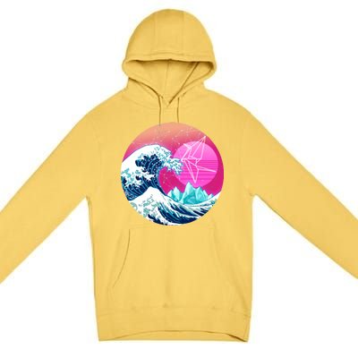 The Great Vapor-Wave Premium Pullover Hoodie