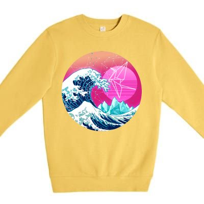 The Great Vapor-Wave Premium Crewneck Sweatshirt