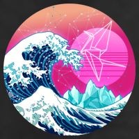 The Great Vapor-Wave Garment-Dyed Heavyweight T-Shirt