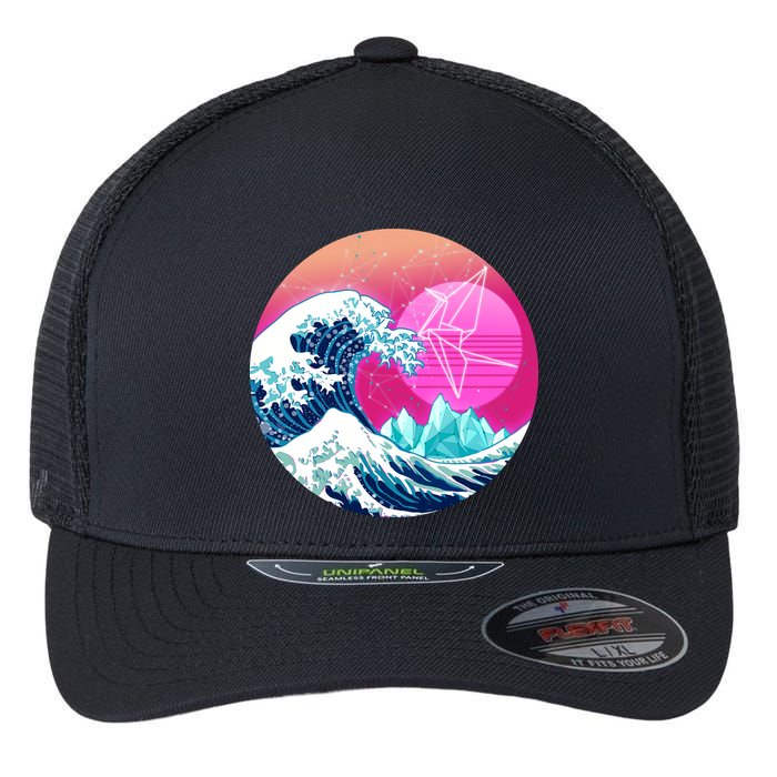 The Great Vapor-Wave Flexfit Unipanel Trucker Cap