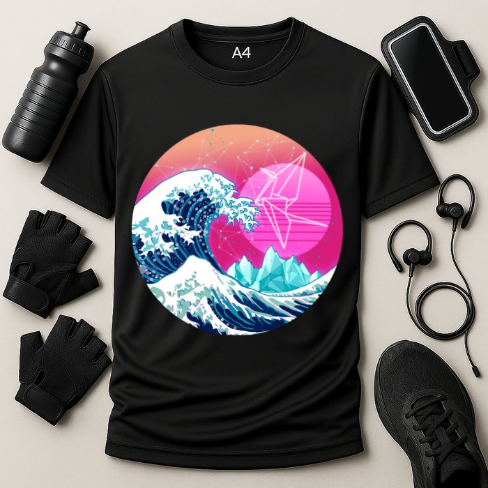 The Great Vapor-Wave Cooling Performance Crew T-Shirt