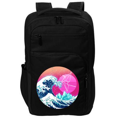 The Great Vapor-Wave Impact Tech Backpack