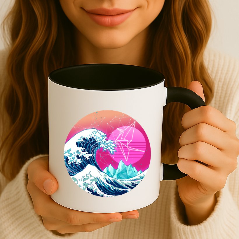 The Great Vapor-Wave Mug
