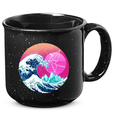 The Great Vapor-Wave 15oz Campfire Ceramic Mug