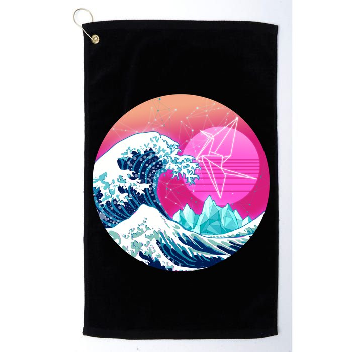 The Great Vapor-Wave Golf Towel