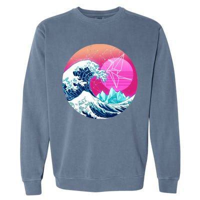 The Great Vapor-Wave Garment-Dyed Sweatshirt