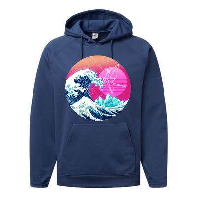 The Great Vapor-Wave Performance Fleece Hoodie