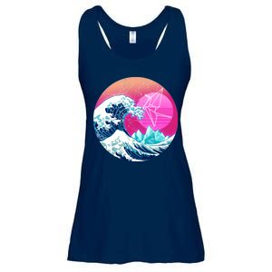 The Great Vapor-Wave Ladies Essential Flowy Tank