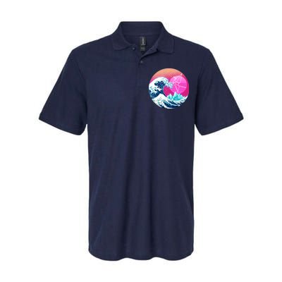 The Great Vapor-Wave Softstyle Adult Sport Polo