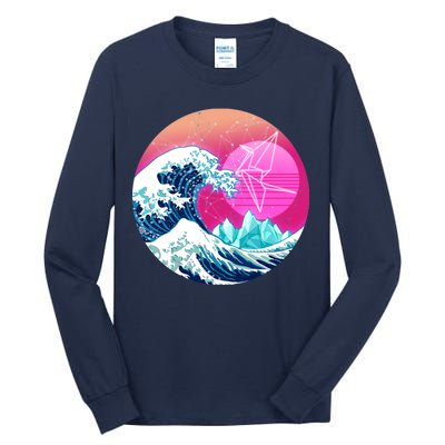 The Great Vapor-Wave Tall Long Sleeve T-Shirt