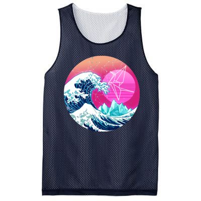 The Great Vapor-Wave Mesh Reversible Basketball Jersey Tank