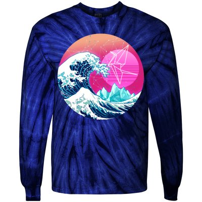 The Great Vapor-Wave Tie-Dye Long Sleeve Shirt