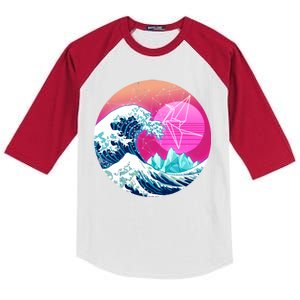 The Great Vapor-Wave Kids Colorblock Raglan Jersey