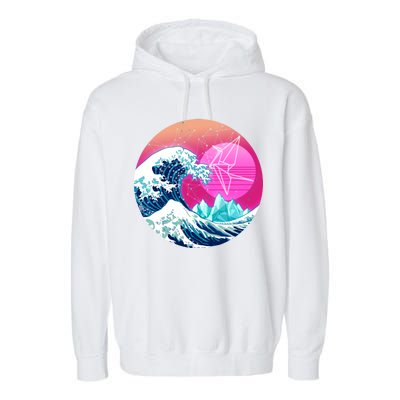 The Great Vapor-Wave Garment-Dyed Fleece Hoodie